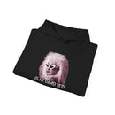 Is He Dead Yet? Divine Portrait Hoodie — Retro Drag Statement Pullover