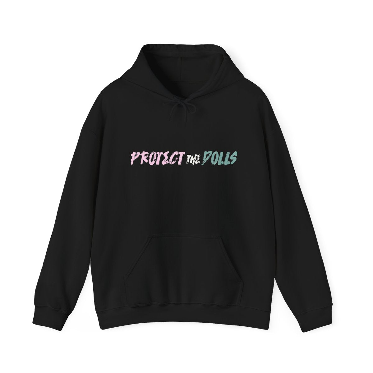 Protect the Dolls Hoodie — Skull & Pistols Trans Rights Graphic Hoodie