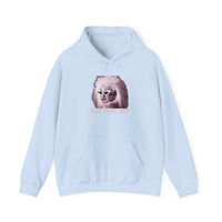 Is He Dead Yet? Divine Portrait Hoodie — Retro Drag Statement Pullover