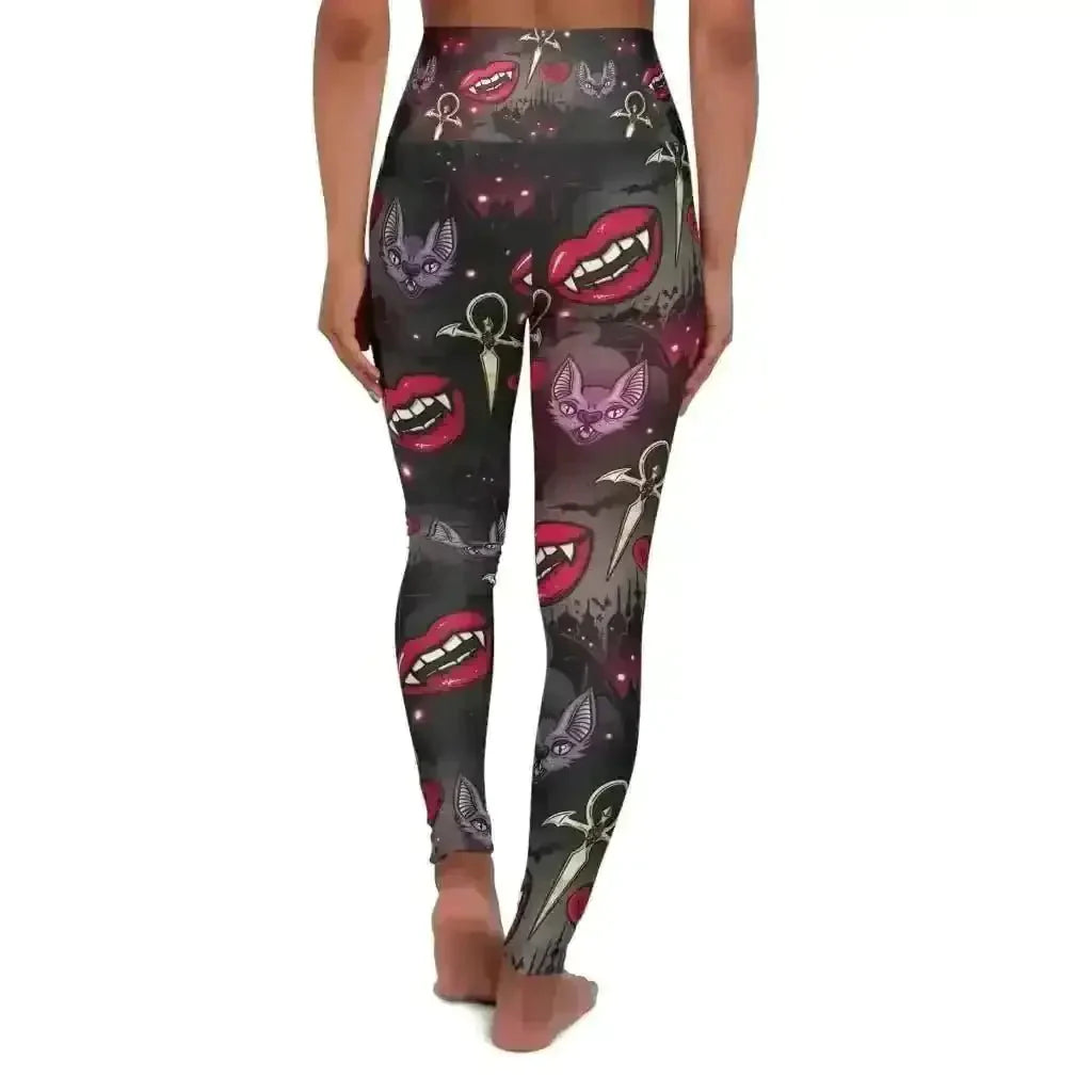 Unleash Your Inner Fierce with Vamp Cat Leggings! - Kennidi Fierce Attire