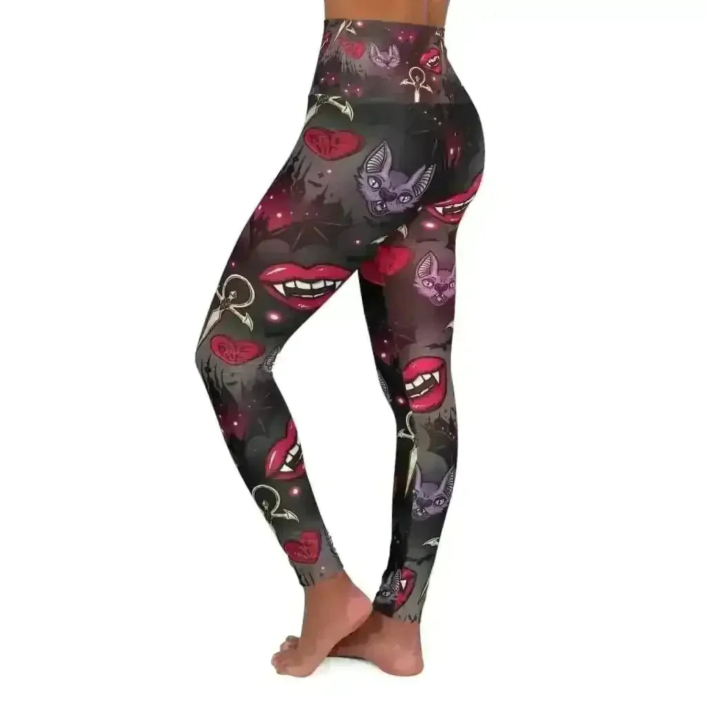 Unleash Your Inner Fierce with Vamp Cat Leggings! - Kennidi Fierce Attire