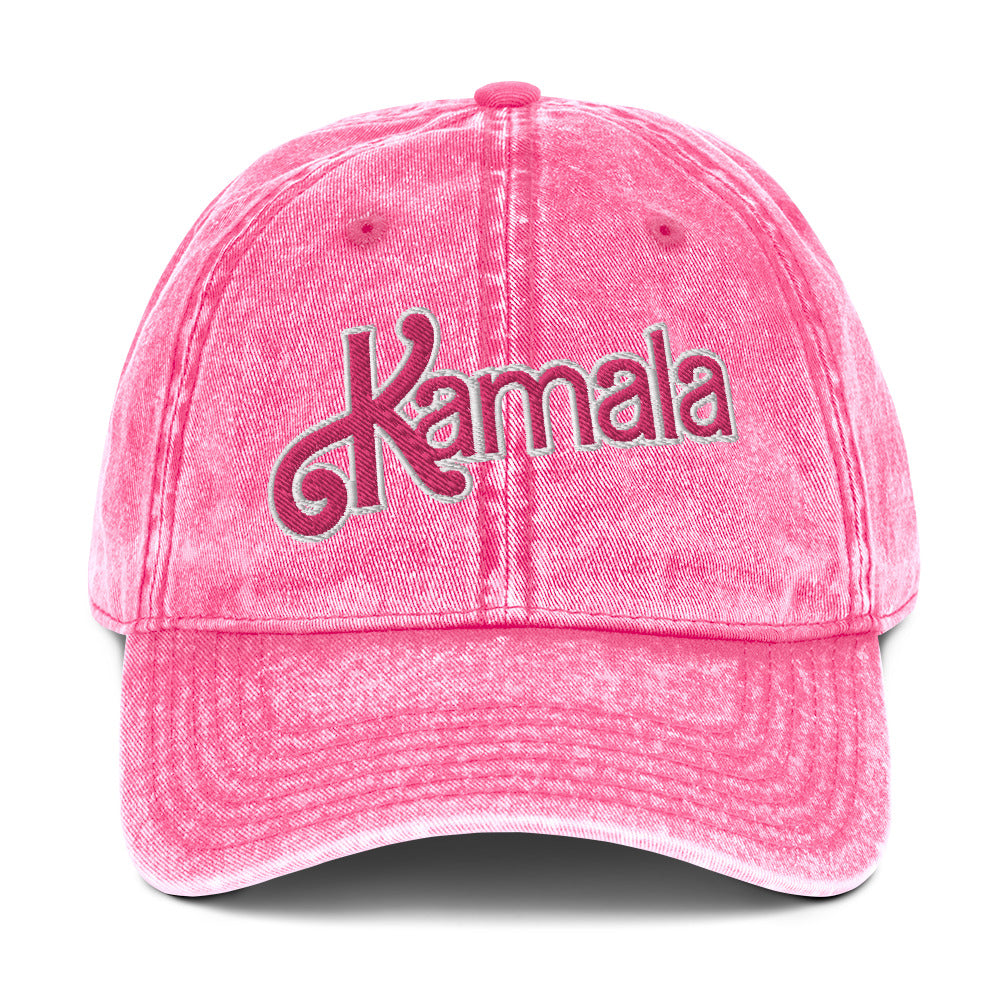 Kamala Babie-Style Vintage Cotton Twill Cap