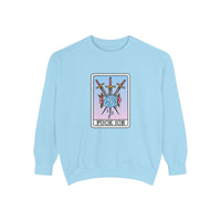 Fuck ICE Tarot Card Comfort Colors SweatShirt