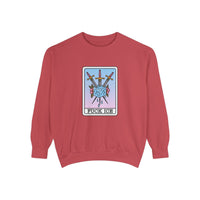 Fuck ICE Tarot Card Comfort Colors SweatShirt