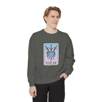 Fuck ICE Tarot Card Comfort Colors SweatShirt