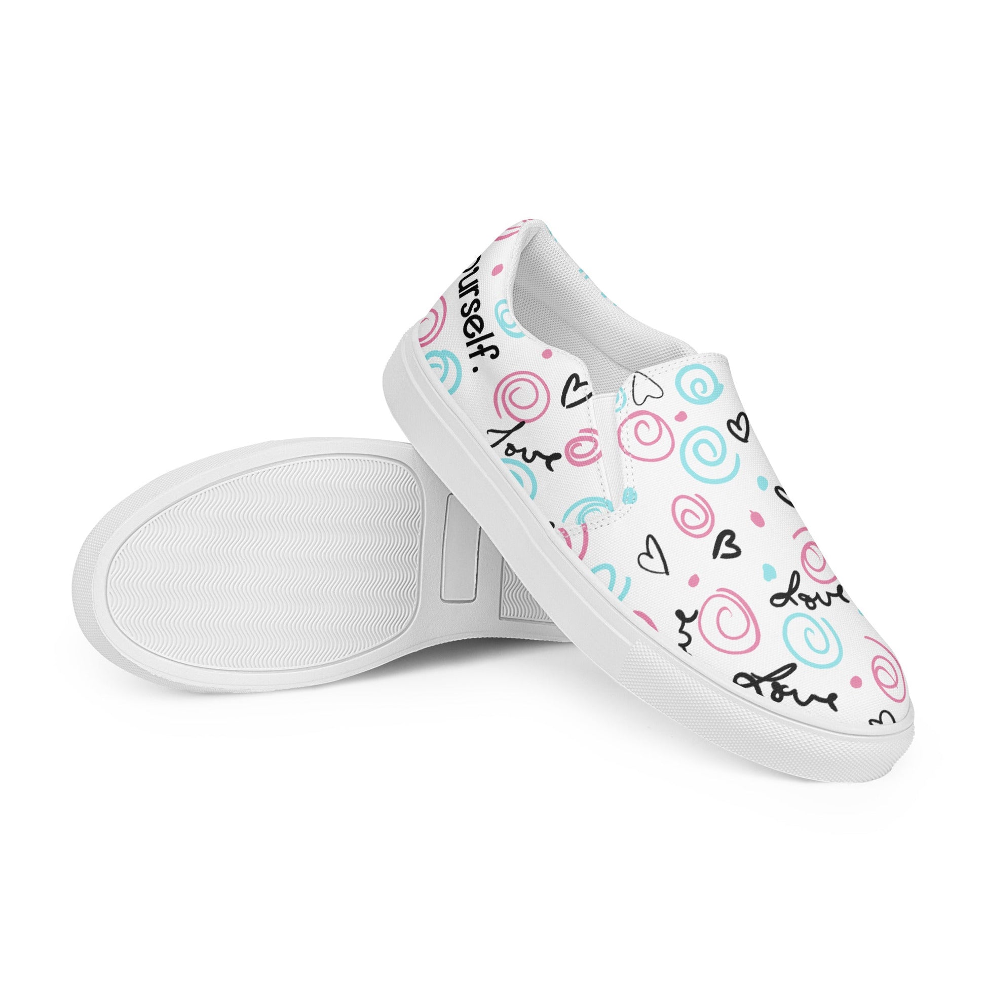 Ultimate Comfort Trans Love 3.0 Slip - On Canvas Shoes for Women